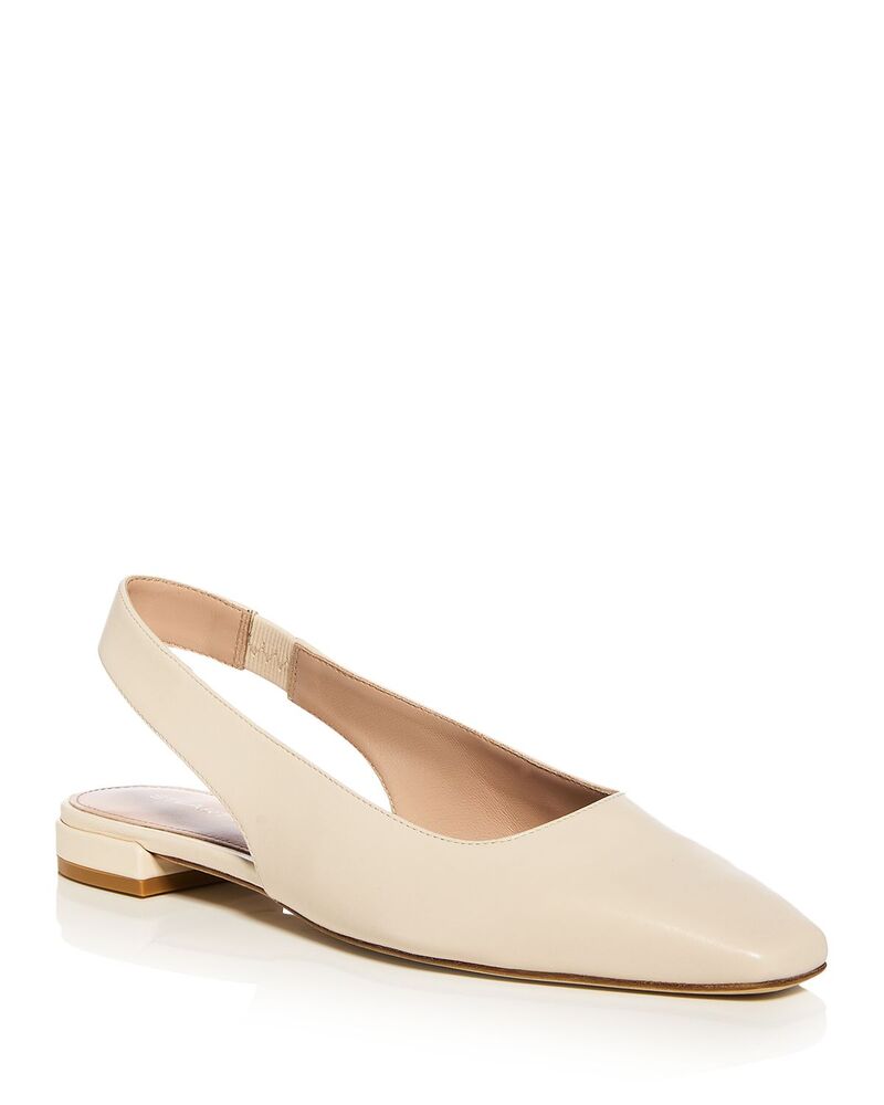 スチュアート ワイツマン レディース シューズ パンプス Stuart Weitzman Women\u0027stassi Slingback Flats Linen