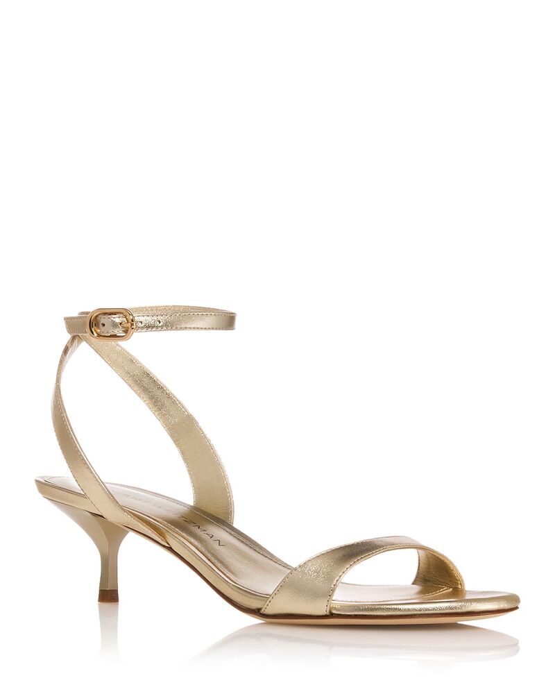 スチュアート ワイツマン レディース シューズ サンダル Stuart Weitzman Women\u0027s Kellie 50 Sandals Light Gold ゴールド
