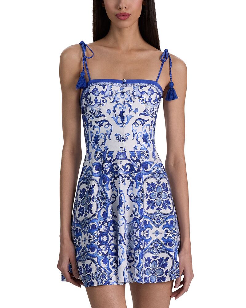 アリスアンドオリビア レディース トップス 衣装 Alice and Olivia Glinda Tasseledressolstice