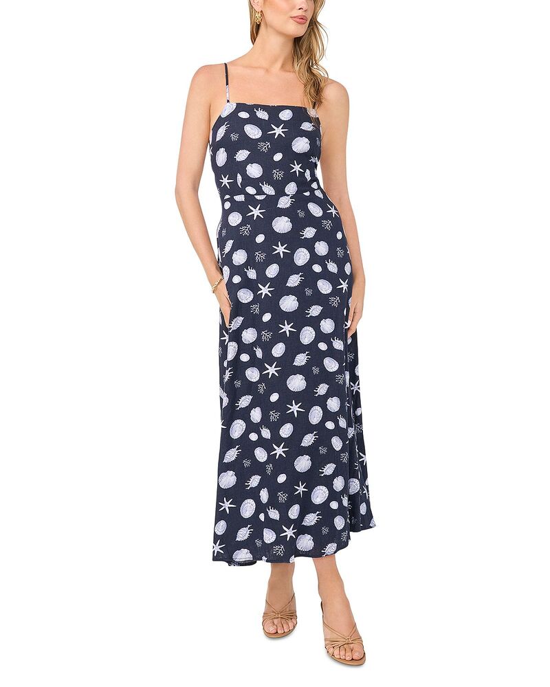 ワンステイト レディース トップス 衣裳 マキシ 1.STATE Strappy Back Maxi Dress Indigo Night インディゴ
