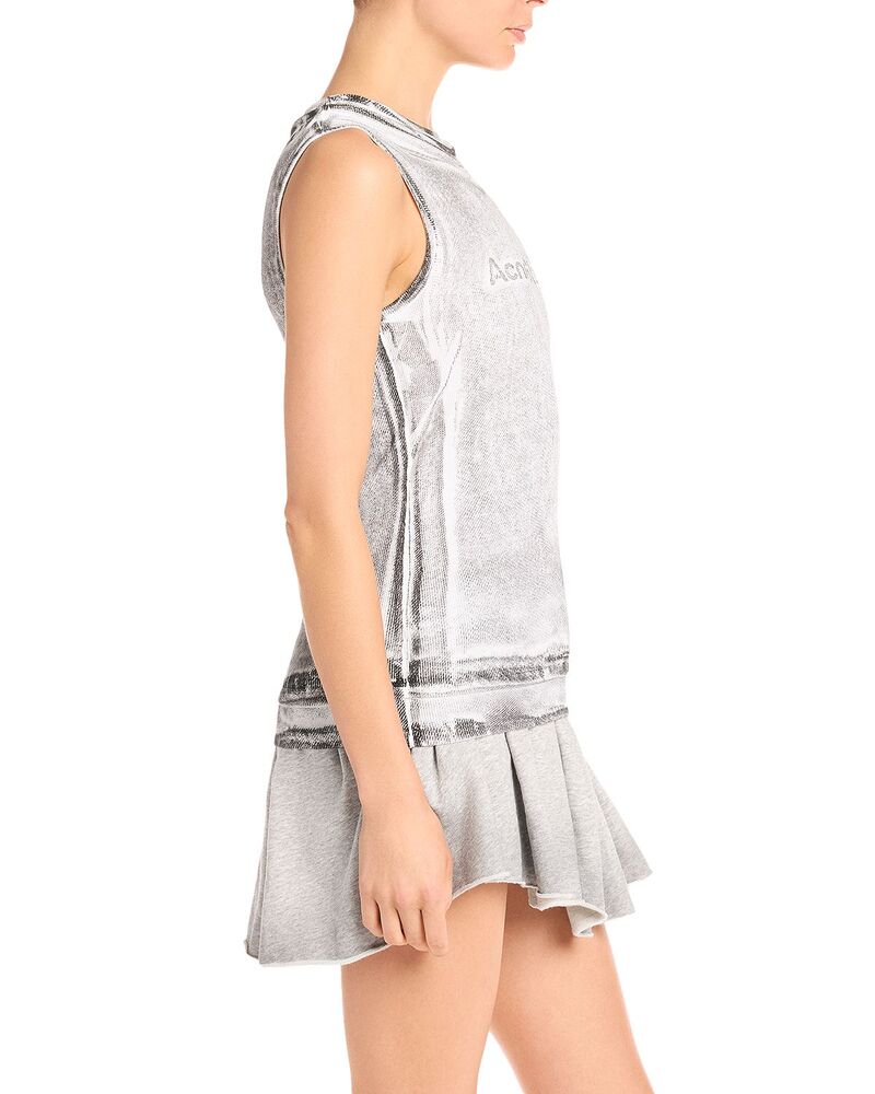 アクネ ストゥディオズ レディース トップス プルオーバー ノースリーブ Acne Studiosleeveless Top Black/White 白いこと