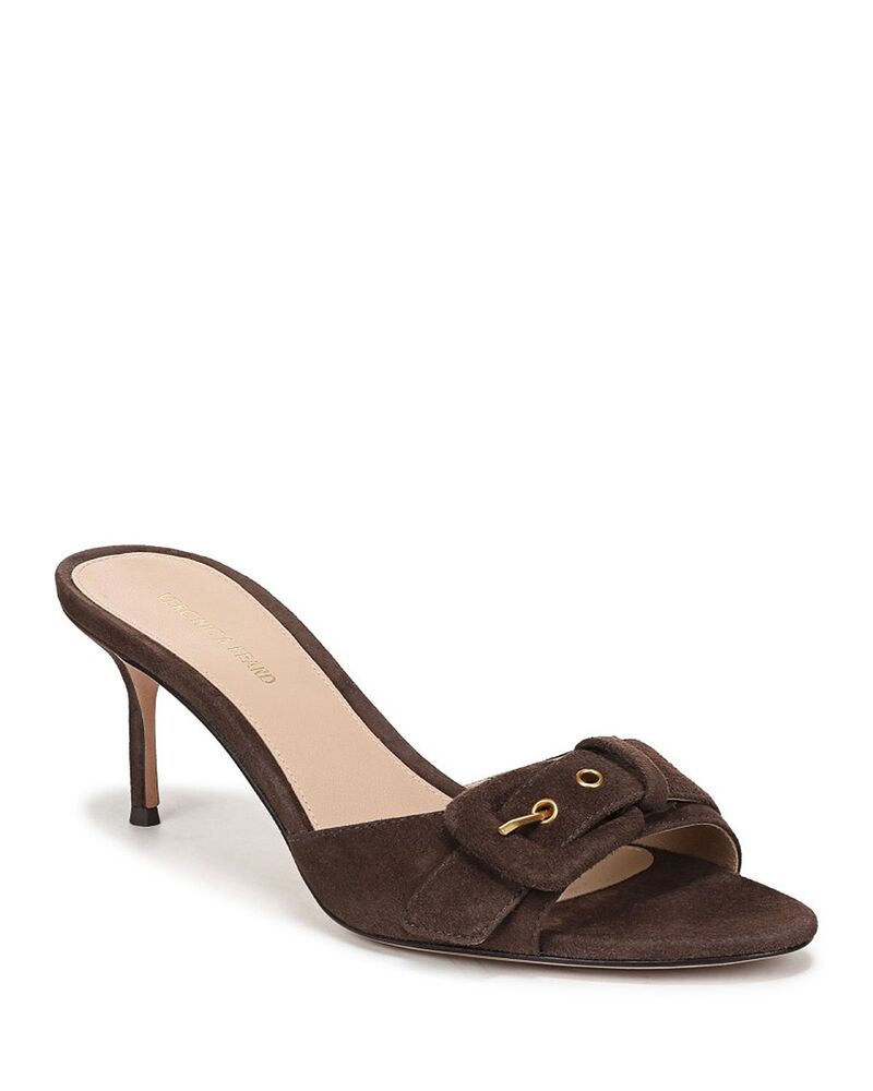ヴェロニカ ベアード レディース シューズ サンダル Veronica Beard Women\u0027s Tia Buckle Sandals Espresso Suede