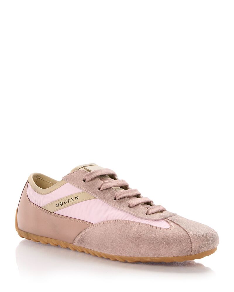 マックイーン レディース シューズ スニーカー スピード競技 McQueen Women\u0027s Lace Up Sneakers Rust Red 赤いこと