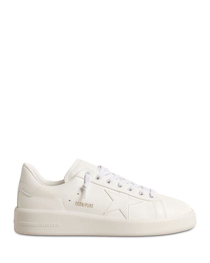 ゴールデングース メンズ シューズ スニーカー Golden Goose Men's Purestar Sneakers Optic White ホワイト｜ReVida 店