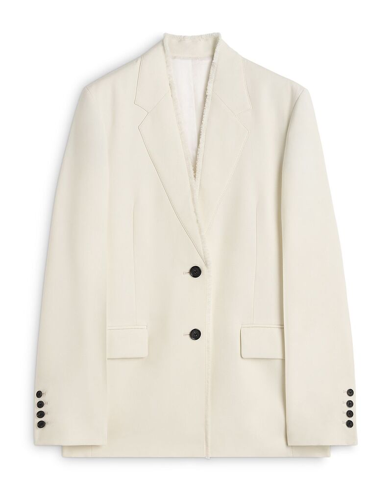 トーテム レディース アウター 上衣・上衣 TOTEME Raw Lapel Jacket Ecru エクリュ
