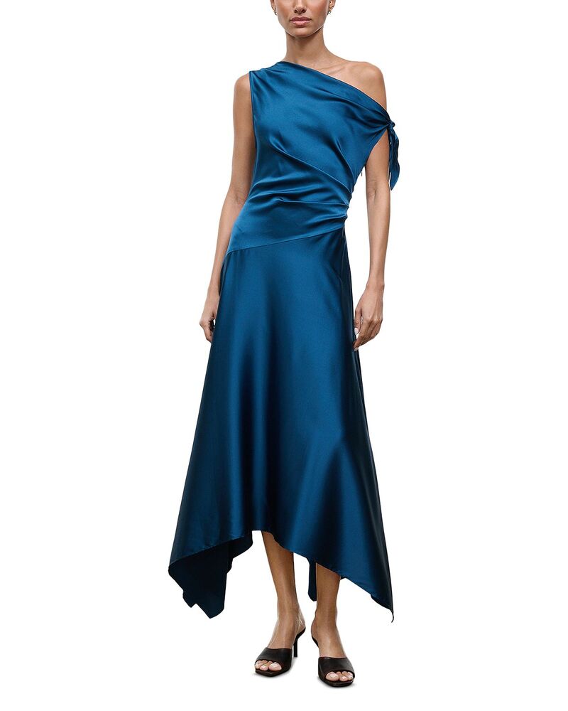 スタウド レディース トップス 衣裳 非相称 STAUD Portiasymmetrical Dress Harbor