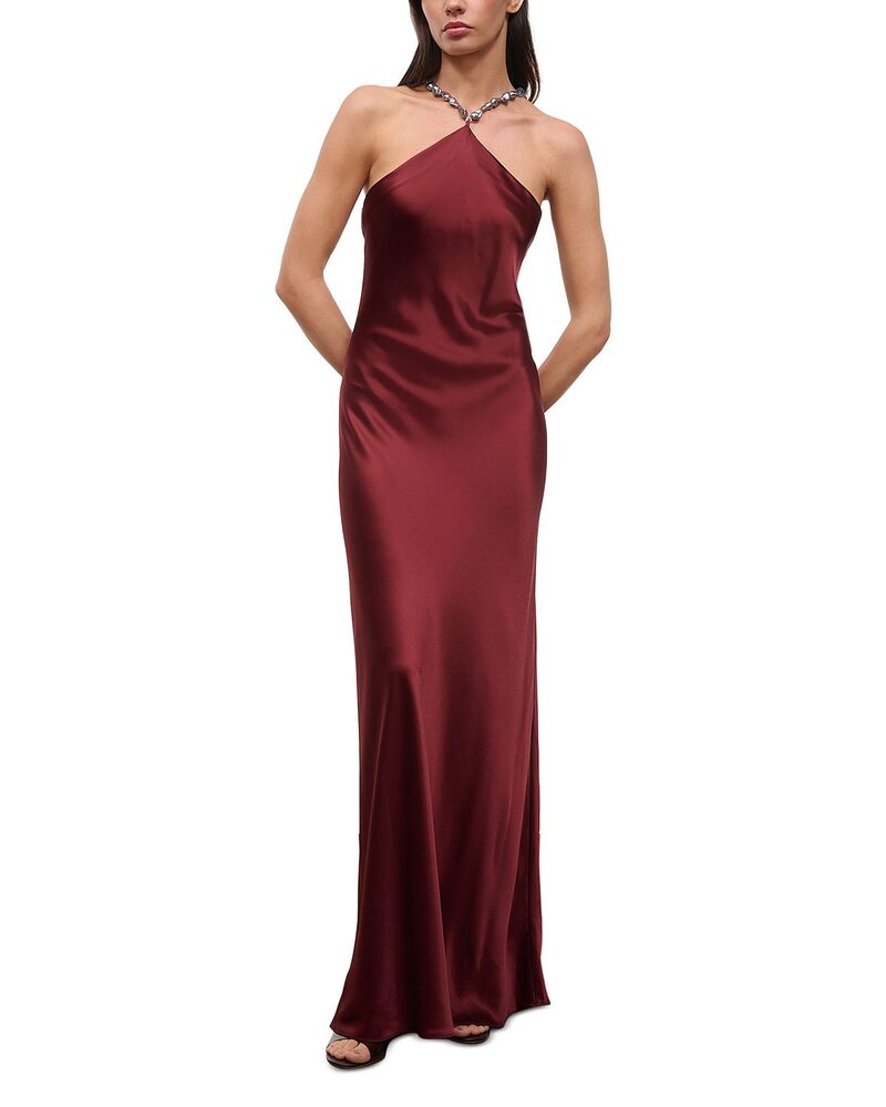 スタウド レディース トップス 衣装 トール STAUD Cadence Metallic Strap Dress Pinot メタリック