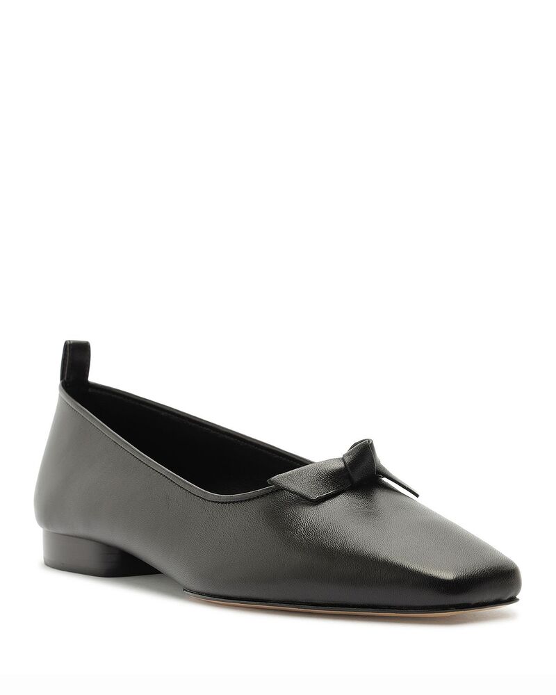 アレクサンドラ鳥類マン レディース シューズ パンプス Alexandre Birman Women\u0027slim Clarita Flats Black 黒いこと