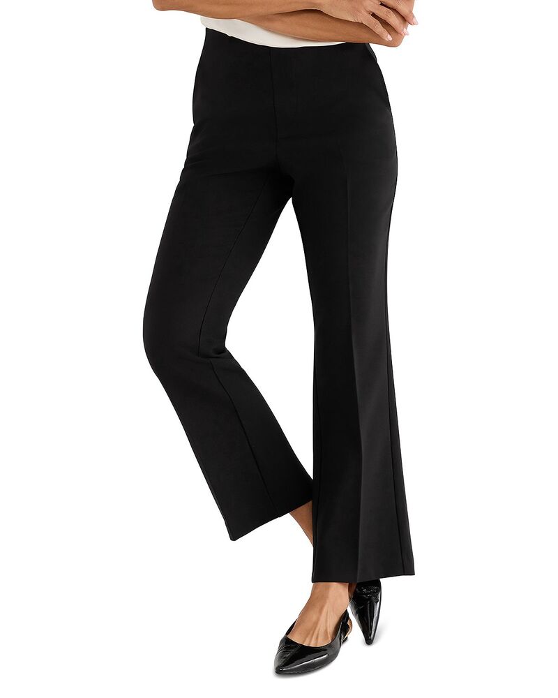 ニックプラスゾーイ レディース ボトムス 心地よいズボン下 ブーツ NIC+ZOE Sleek Stretch Plaza Demi Boot Pants Black Onyx 黒いこと