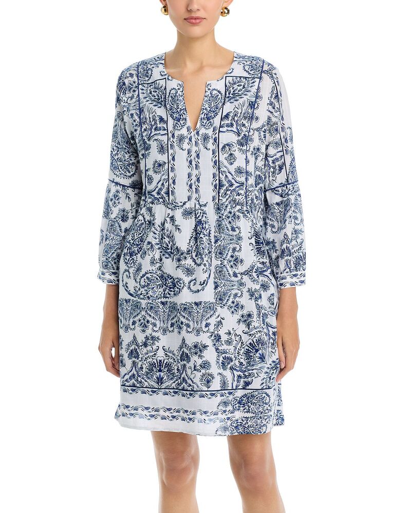 ジョニーワズ レディース トップス 衣裳 ティアード Johnny Was Jaden Piped Yoke Tieredress Jaden