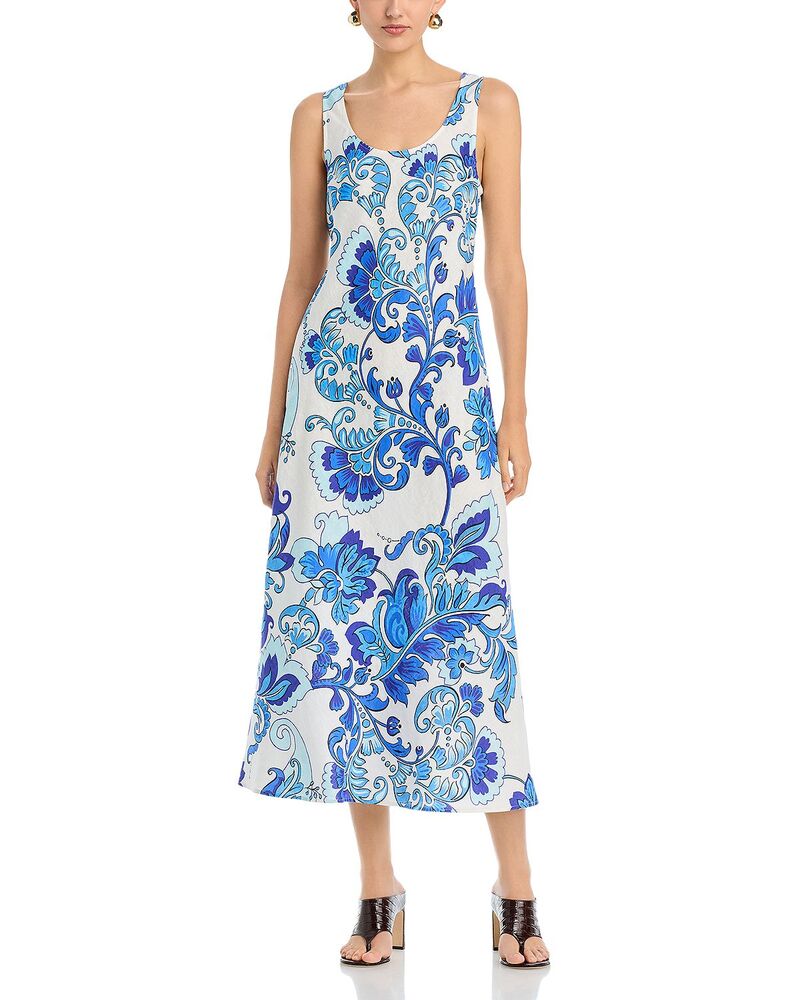 ジョニーワズ レディース トップス 衣裳 リネン Johnny Was Naidda Linen Dress Naidda