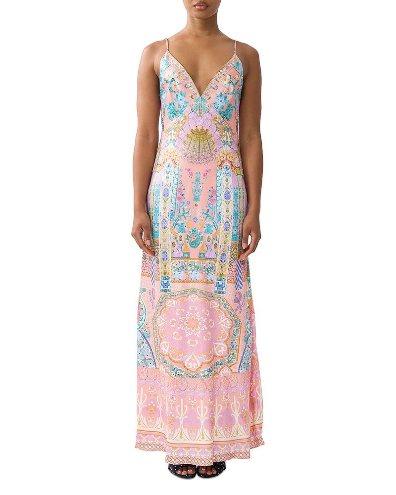 キャミラ レディース トップス 衣裳 絹地 マキシ Camilla Silk Maxi Dress Howdy Gaud