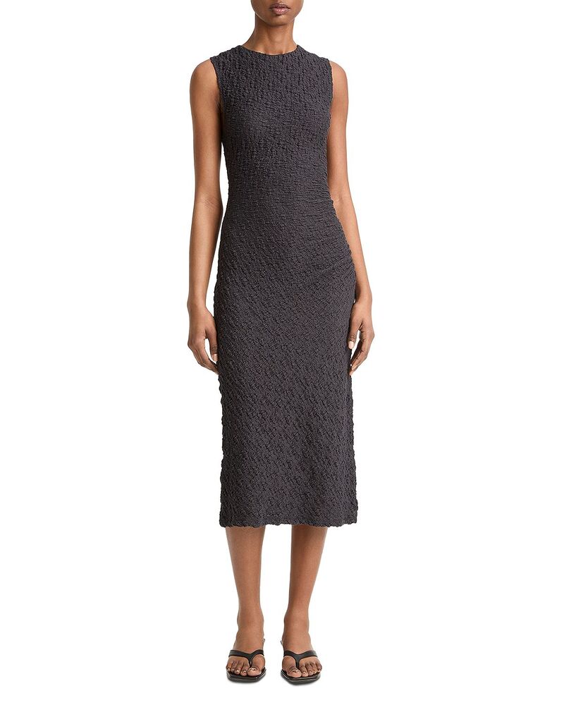 ヴィンス レディース トップス 衣裳 ドレープ ノースリーブ Vince Sleevelesside Drape Dress Ink