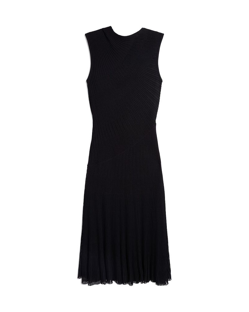 テッドベーカー レディース トップス 衣装 MIDI 編み物 Ted Baker Celyina Textured Knit Midi Dress Black 黒いこと