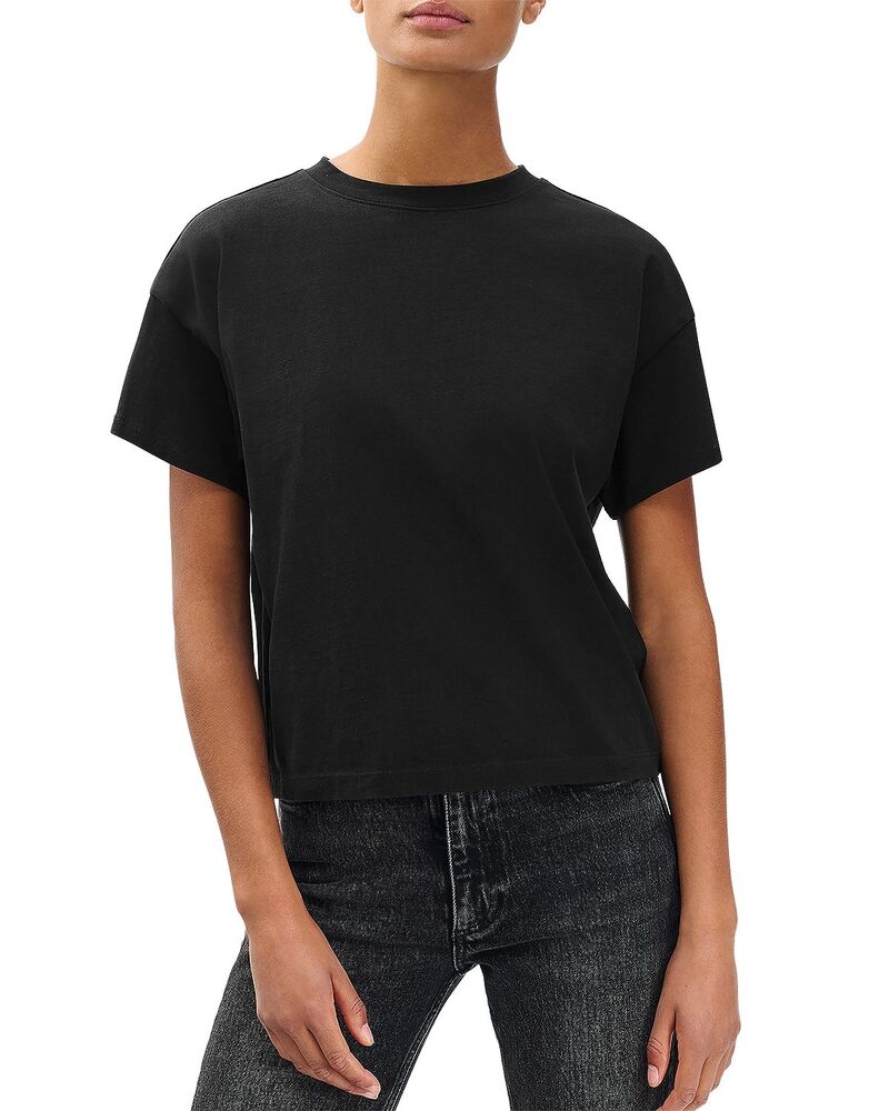 ラグアンドボーン レディース トップス ティーシャツ ティーシャツ rag \u0026 bone Kelly Boxy Jersey Tee Black 黒いこと