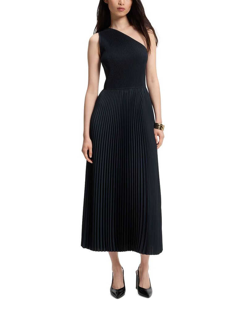 ヒューゴボス レディース トップス 衣装 非対称 Hugo Boss Foki Asymmetrical Dressky Captain