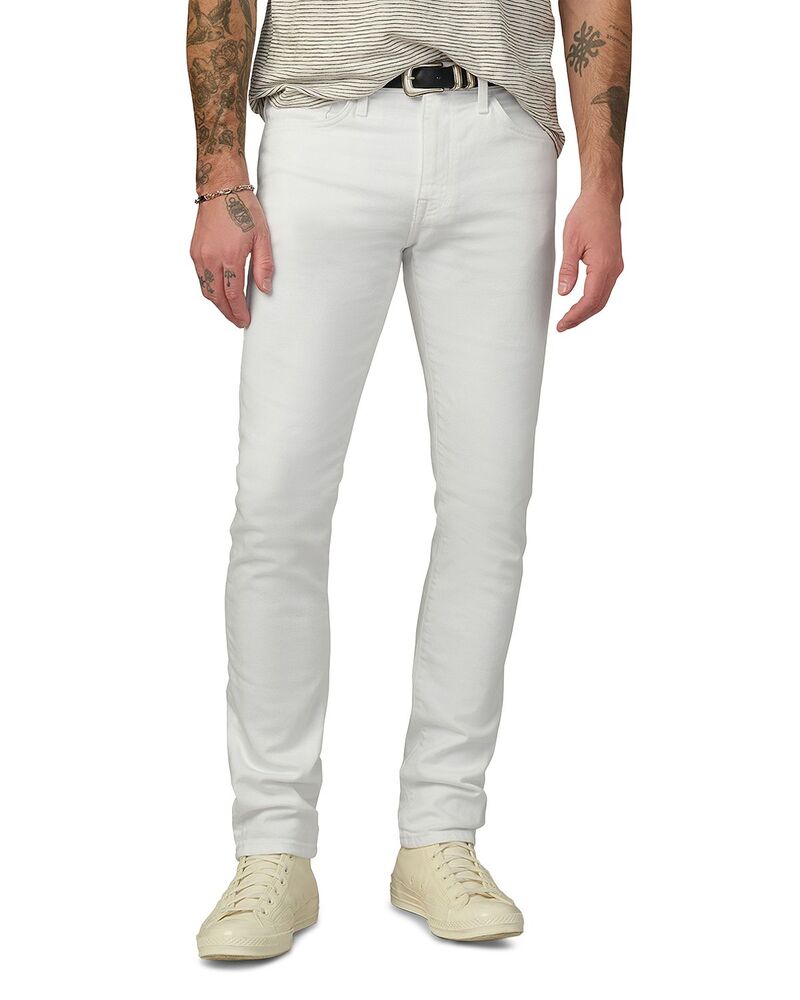 ジョーズジーンズ メンズ ボトムス ジーンズズボン下 か細い填まる Joe\u0027s Jeans The Asher 33\" Slim Fit Jeans Clean White 白いこと"