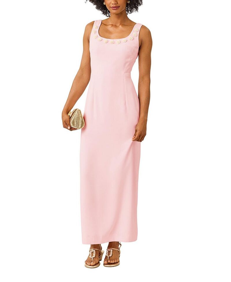 リリーピュリッツァー レディース トップス ワンピース マキシ Lilly Pulitzer Coralia Maxi Dress Pink Muse ピンク｜ReVida 店