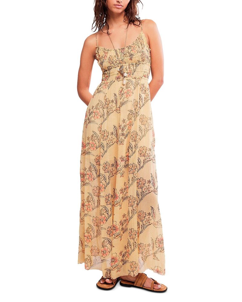 フリーピープル レディース トップス 衣裳 刷り上げる Free People One Ciella Printedress Vanilla