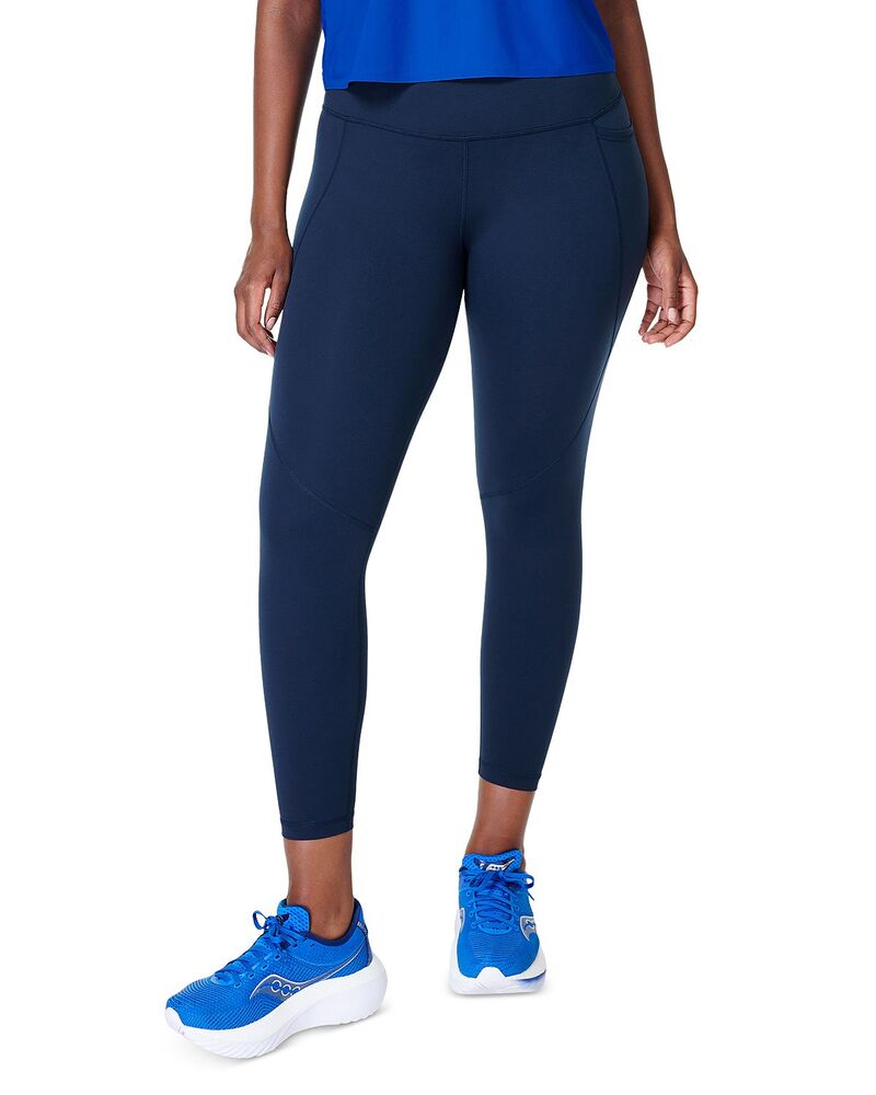 スウェッティベティ レディース ボトムス レギンス Sweaty Betty Power 7/8 Workout Leggings Navy Blue 米国海軍
