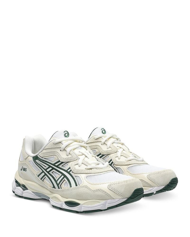 アシックス レディース シューズ スニーカー Asics Unisex GEL-NYC Sneakers Ivory/Forest Night 象牙色