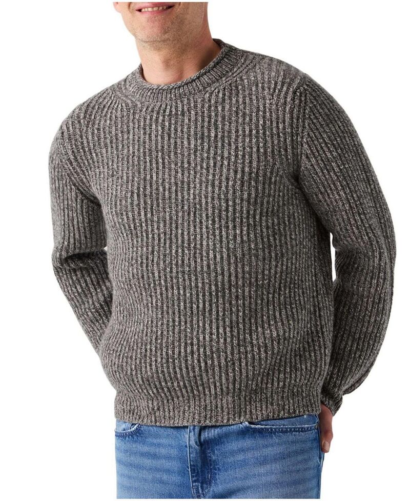ロバート タルボット メンズ アウター 編み物・ティーシャツ Robertalbott Spencer Cashmere Blend Rollneck Sweater Grey Melange 薄墨色