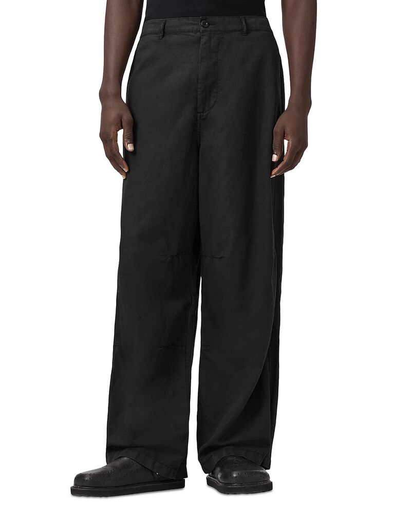 オールセインツ メンズ ボトムス 心地好いズボン下 ALLSAINTS Echo Trouser Orca Black 黒いこと