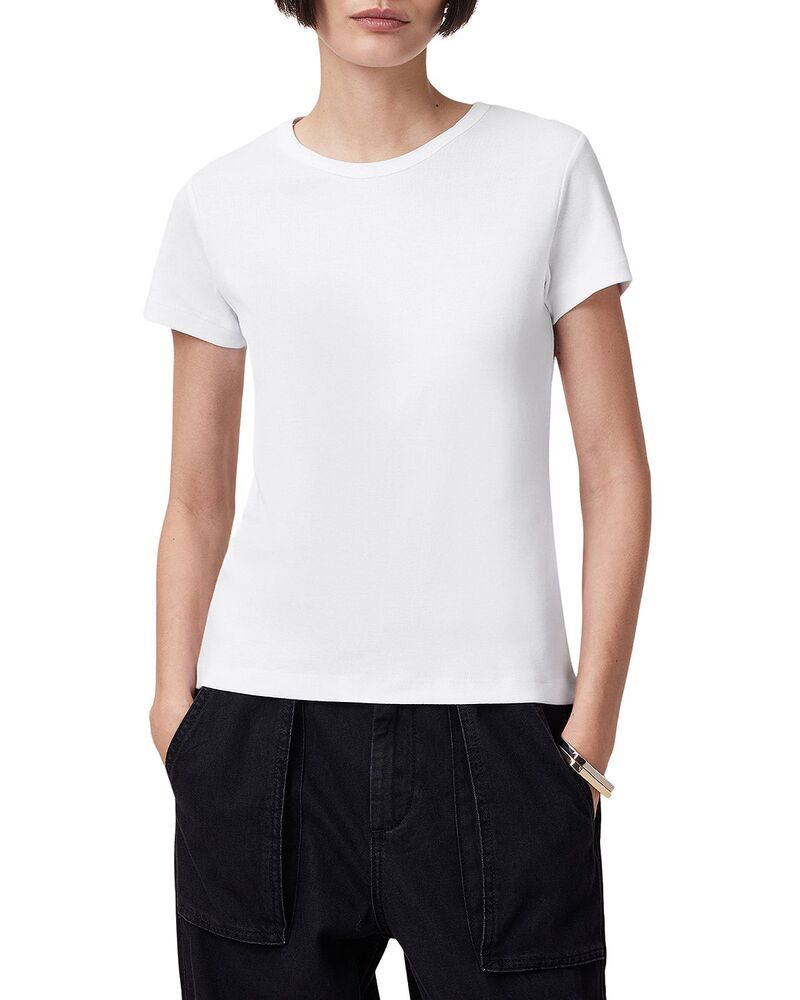 オールセインツ レディース トップス プルオーバー ALLSAINTStevie Tee Optic White 白いこと
