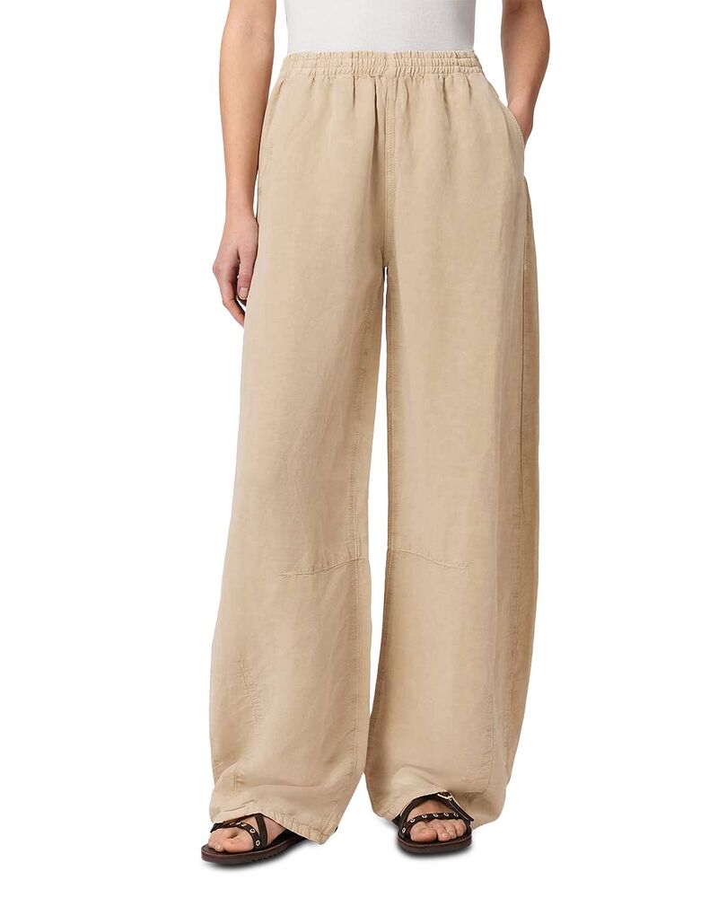 オールセインツ レディース ボトムス カジュアルパンツ ワイドレッグ ALLSAINTS Jett Pull On Wide Leg Pantsand Brown ブラウン|ReVida 店