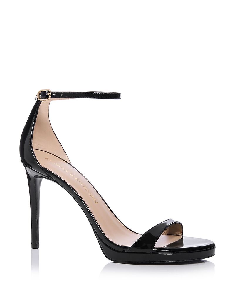 スチュアート ワイツマン レディース シューズ サンダル プラットホーム Stuart Weitzman Women\u0027s Nudist Platform Sandals Black 黒いこと