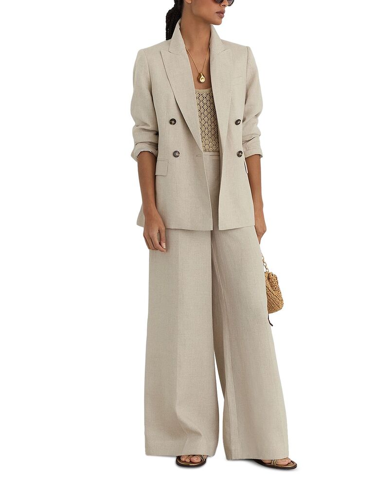 レイス レディース アウター 上衣・上衣 スポーツジャケット リネン REISS Linen Kit Blazer Neutral