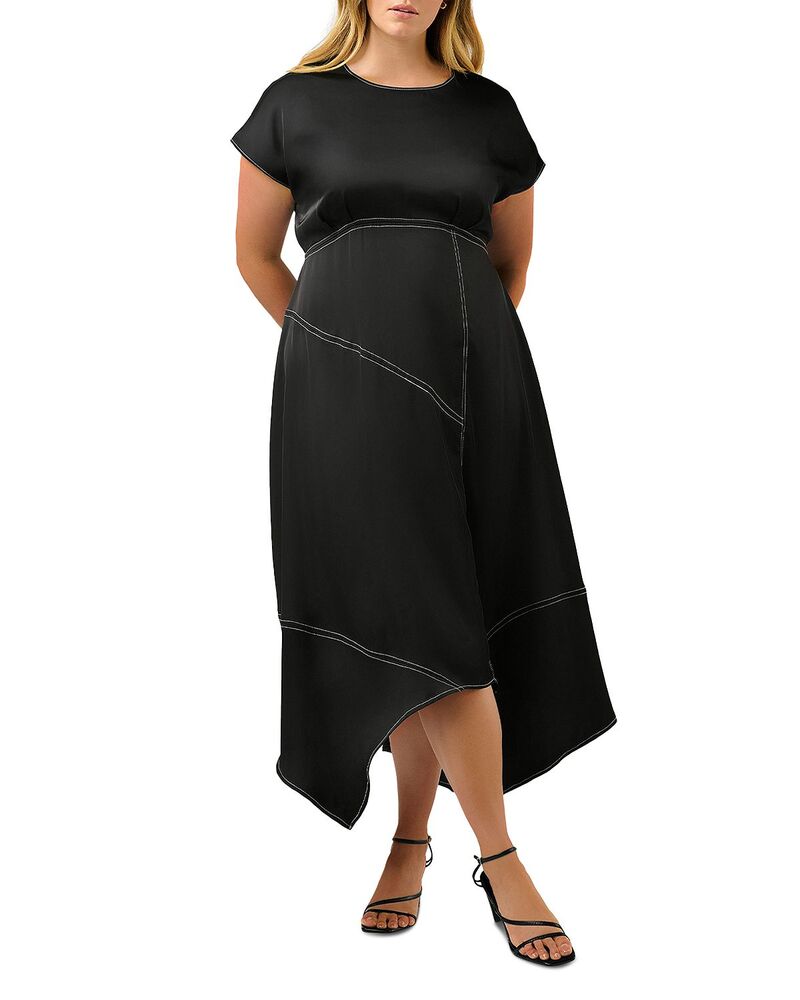 エステル足し加える レディース トップス 衣装 Estelle Plus Josephine Dress Black 黒いこと