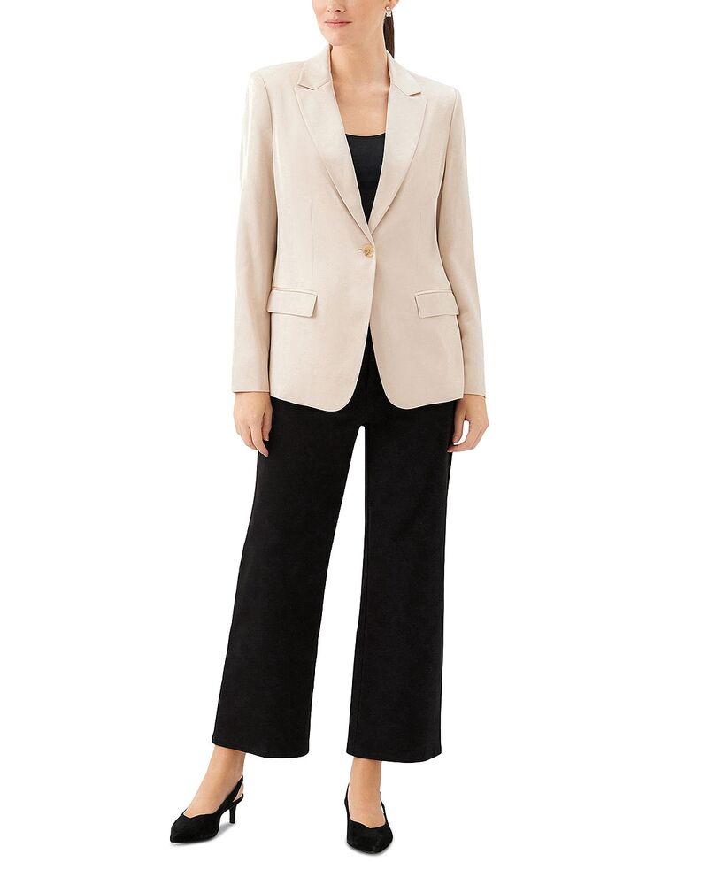 カレンケーン レディース アウター 上衣・上衣 繻子 スポーツジャケット Karen Kane Satin Blazer Khaki カーキ
