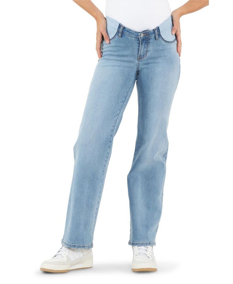 ライプマタニティ レディース ボトムス ジーンズズボン下 ワイドレッグ Ripe Maternity Kyle Wide Leg Jean インチ Light Blue 青色
