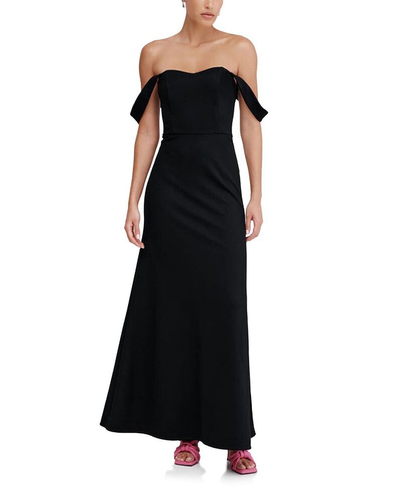 マルセラ レディース トップス 衣装 Marcella Grace Multi-Way Dress Black 黒いこと