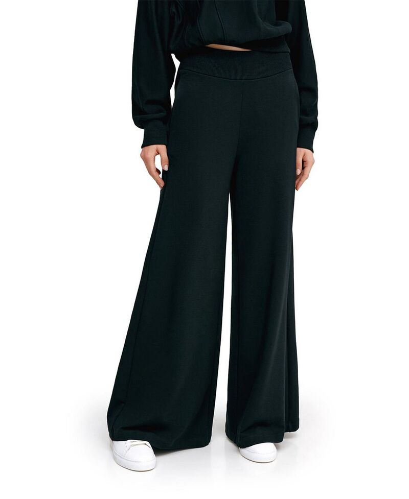 マルセラ レディース ボトムス 心地よいズボン下 スウェットパンツ Marcella Easton Sweatpants Black 黒いこと