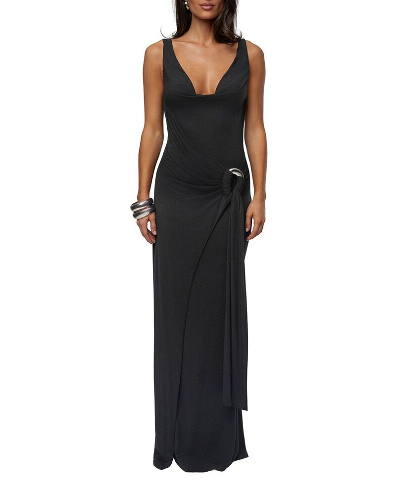 ジェイラックスレーベル レディース トップス 衣装 マキシ JLUXLABEL Divine State Maxi Dress Black 黒いこと