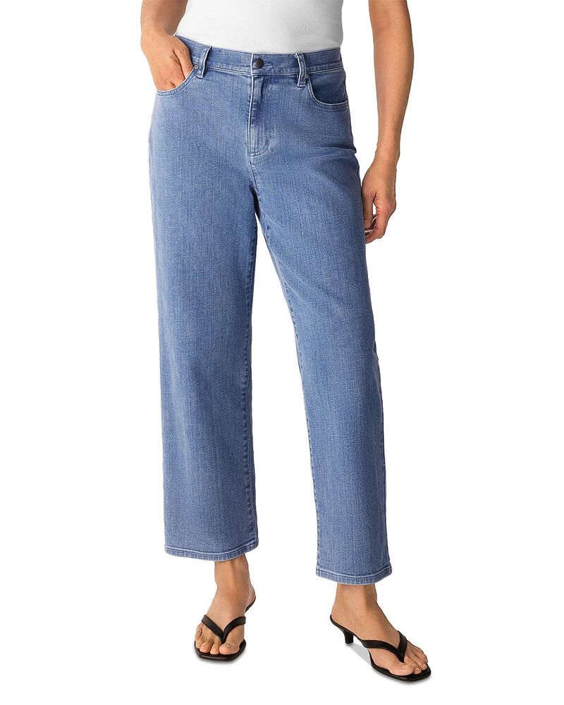 エイリーンフィッシャー レディース ボトムス ジーンズズボン下 アンクル デニム Eileen Fisher Straight High Rise Ankle Jeans インチ Classic Indigo Classic Indigo インディゴ
