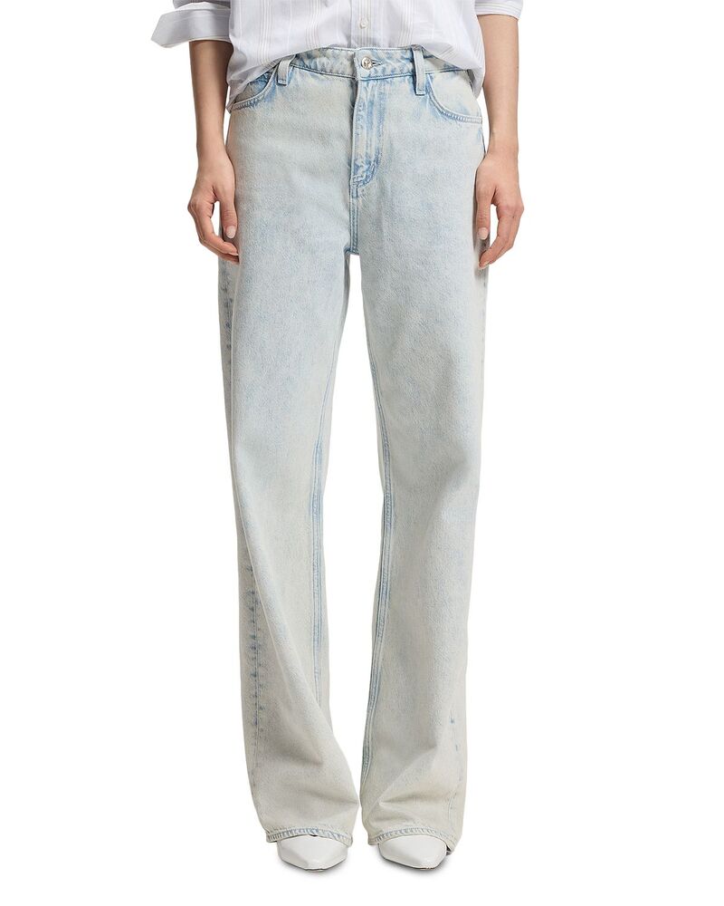 主任者 レディース ボトムス ジーンズズボン下 デニム BOSS Crossroad High Rise Boyfriend Jeans インチ Open Blue 青色