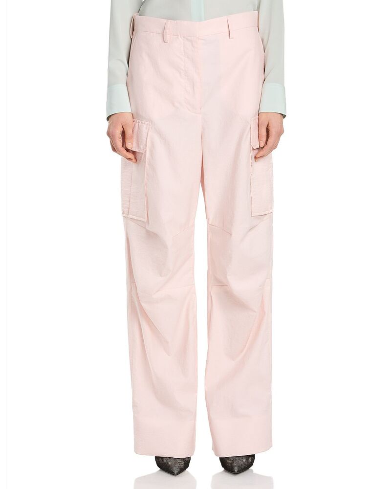 ステラマッカートニー レディース ボトムス カジュアルパンツ カーゴパンツ Stella McCartney Cargo Pants Baby Pink ピンク｜ReVida 店