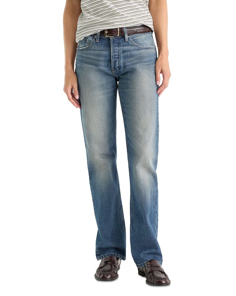 好ましいアメリカン レディース ボトムス ジーンズズボン下 ヴィンテージーンズ Good American Vintage Straight Jeans indigo1282 Indigo1282