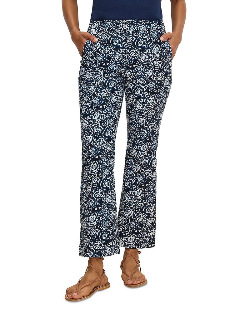 ニックプラスゾーイ レディース ボトムス 心地よいズボン下 ブーツとり捨てる ブーツ NIC+ZOE Plaza Demi Bootcut Pants Indigo Multi インディゴ