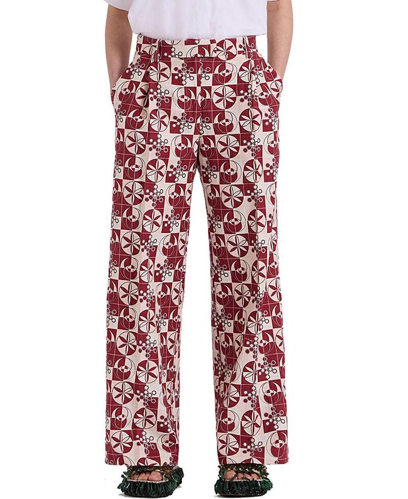 ラ・ダブル・ジェイ レディース ボトムス カジュアルパンツ La DoubleJ Loose Pants Eclipse Bordeaux｜ReVida 店