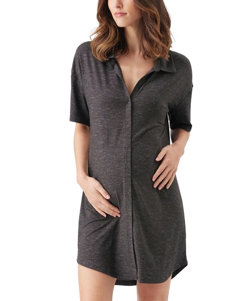 ライプマタニティ レディース トップス プルオーバー Ripe Maternity Dreamy Night Shirt Granite