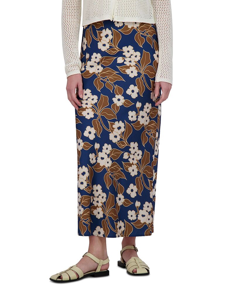 尖んがり レディース 下つ方スコート 繻子 Point Satin Slip Skirtropical Floral