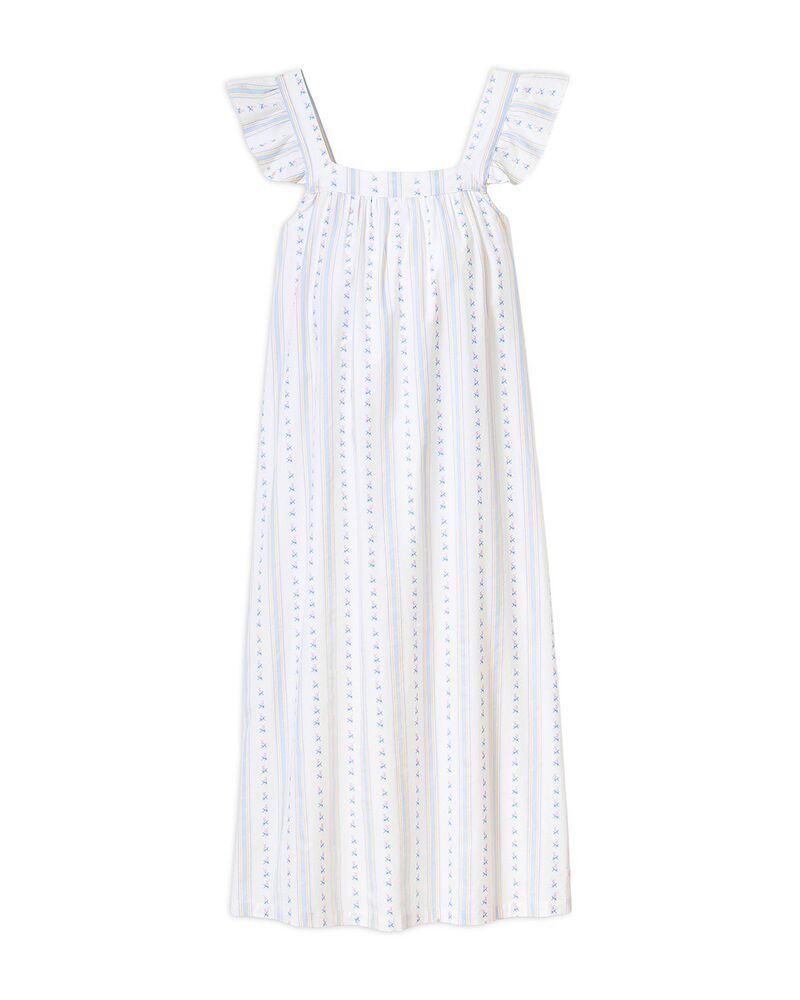 プティットプリュム レディース トップス 衣装 Petite Plume Woven Twill Clara Nightgown White 白いこと