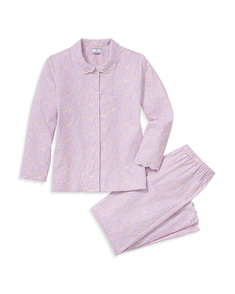 プティットプリュム レディース アウター パーカー・スウェット Petite Plume Twill Colette Long Pajama Set Pink サクラ色