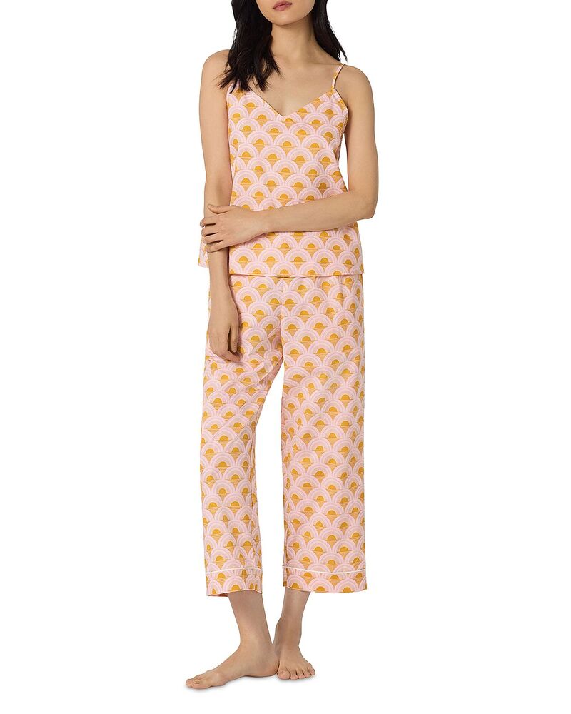 ベッドヘッドパジャマ レディース アウター パーカー・スウェット クロップド BedHead Pajamas Deco Sunset Cami Cropped Pajama Set - Exclusive Deco Sunset