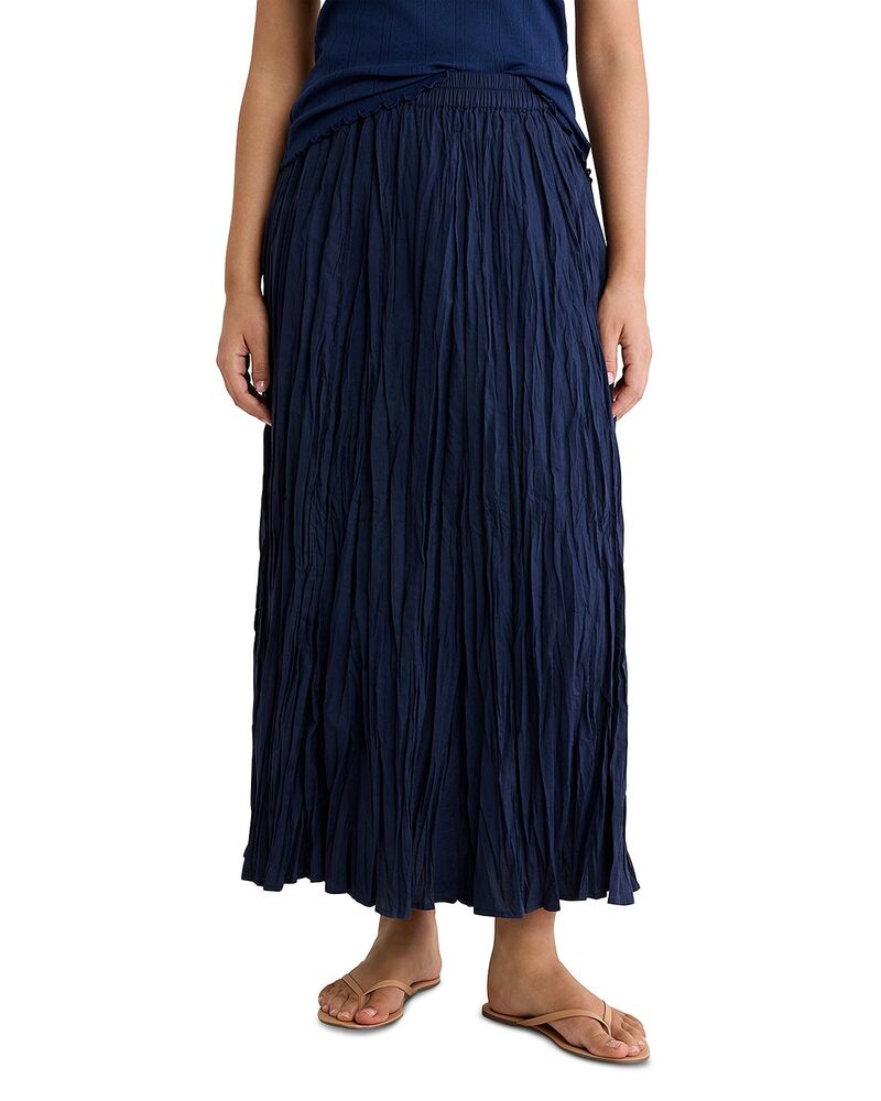 ニックプラスゾーイ レディース 下つ方スコート NIC+ZOE Crinkle Skirt Ink