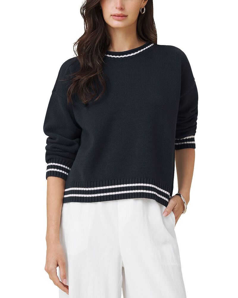 スプレンディット レディース アウター ニット・セーター Splendid Cherry on Top Sweater Navy/White/Cherry ホワイト|ReVida 店